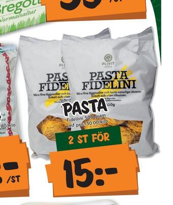 Bazaar Food market Pasta erbjuda
