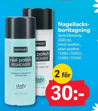 DollarStore Nagellacksborttagning erbjuda