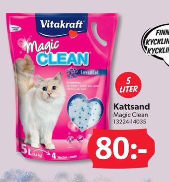 DollarStore Kattsand erbjuda
