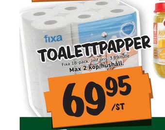 Bazaar Food market Toalettpapper erbjuda