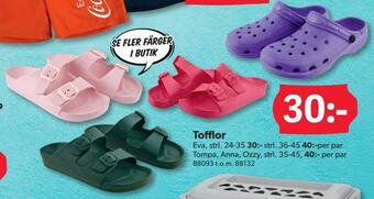 DollarStore Tofflor erbjuda