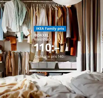 IKEA BOAXEL Meshback erbjuda