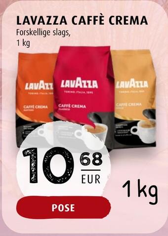 Scandinavian Park Lavazza caffè crema erbjuda