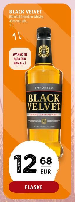 Scandinavian Park Black velvet erbjuda