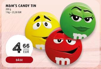 Scandinavian Park M&m's candy tin erbjuda
