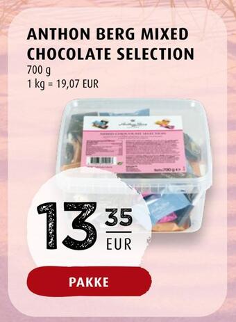 Scandinavian Park Anthon berg mixed chocolate selection erbjuda