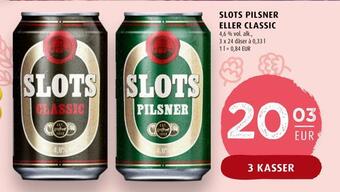 Scandinavian Park Slots pilsner eller classic erbjuda