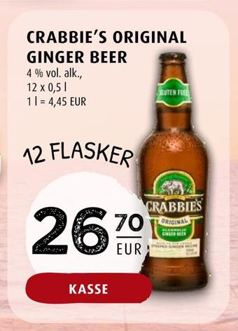Scandinavian Park Crabbie's original ginger beer erbjuda