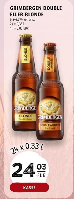 Scandinavian Park Grimbergen double eller blonde erbjuda