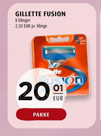 Scandinavian Park Gillette fusion erbjuda