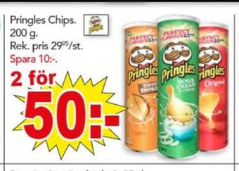 Bo Ohlsson Pringles chips erbjuda