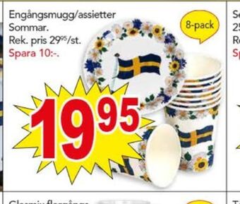 Toppits engångsbestick/servis