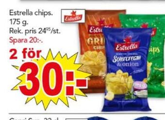 Bo Ohlsson Estrella chips erbjuda
