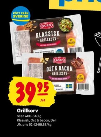 City Gross Scan grillkorv erbjuda