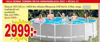 Bo Ohlsson Intex pool erbjuda