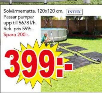 Bo Ohlsson Intex poolvärmare erbjuda