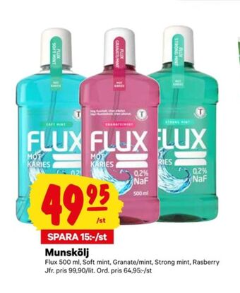 City Gross Flux munskölj erbjuda