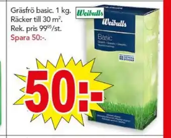 Bo Ohlsson Weibull gräsfrö erbjuda