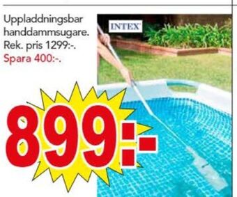 Bo Ohlsson Intex pooldammsugare erbjuda