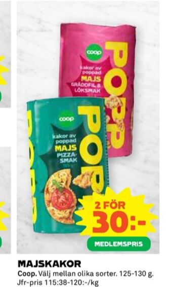Coop majskakor