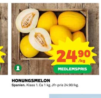 Coop Änglamark honungsmelon erbjuda