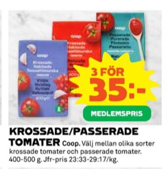Coop Coop tomater erbjuda