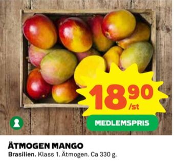Coop Änglamark mango erbjuda