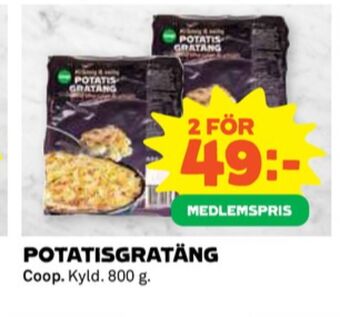 Coop Coop potatisgratäng erbjuda