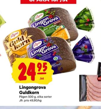 City Gross Lingongrova rågbröd erbjuda