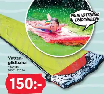 DollarStore Magnum vattenglidbana erbjuda