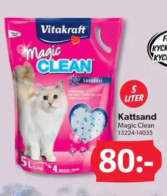 DollarStore Vitakraft kattsand erbjuda