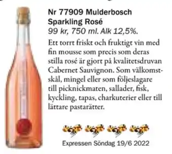 Coop Mersmak Taittinger mousserande vin erbjuda