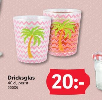 DollarStore Havsö glas erbjuda