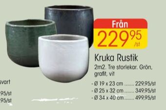 EKO Golden grape krukor erbjuda
