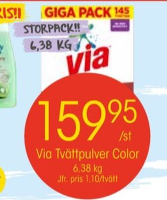 EKO Via tvättmedel pulver erbjuda