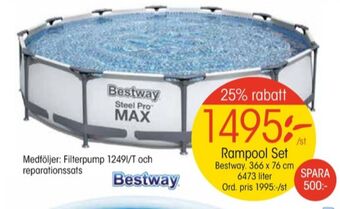 EKO Bestway pool erbjuda