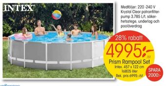 EKO Intex pool erbjuda