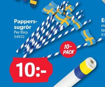 DollarStore Sugrör erbjuda