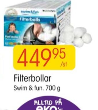 EKO Swim & fun poolrening & underhåll erbjuda