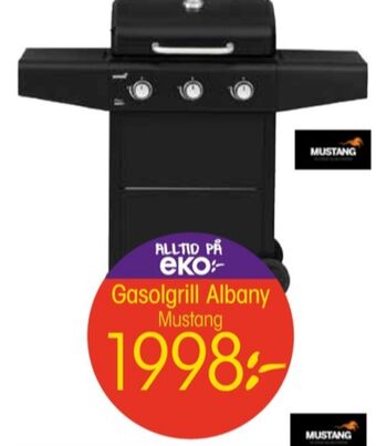 EKO Mustang gasolgrill erbjuda