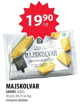 Handlar'n Garant grönsaker erbjuda