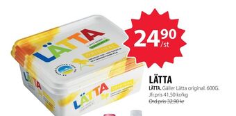Handlar'n Lätta lättmargarin erbjuda