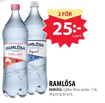 Hallon äpple mineralvatten
