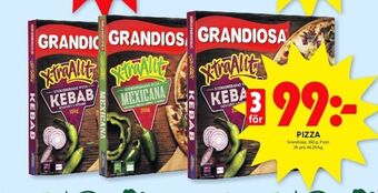 ICA Kvantum X-tra allt pizza erbjuda