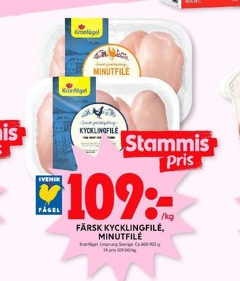 ICA Kvantum Kronfågel kycklingfilé erbjuda