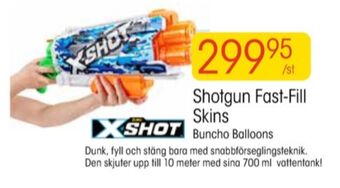 EKO X-shot vattenpistol erbjuda