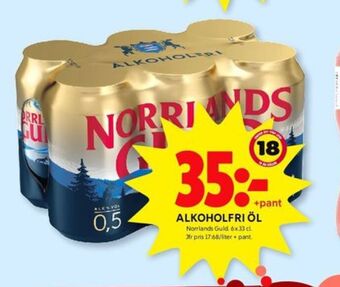ICA Kvantum Guld öl erbjuda