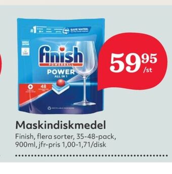 Hemköp Finish diskmaskintabs erbjuda