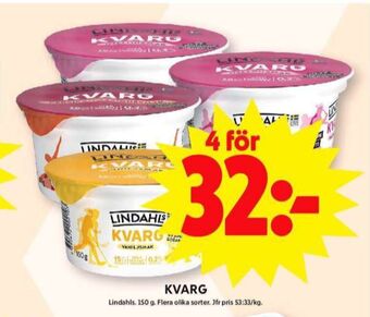 ICA Maxi Lindahls kvarg erbjuda