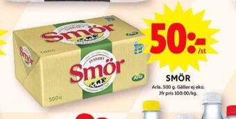 ICA Maxi Svenskt smör erbjuda